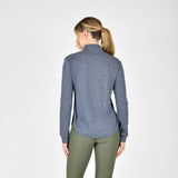 Weatherbeeta Ladies London Layer Long Sleeve Top #colour_navy-iris