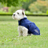 Weatherbeeta Comfitec Deluxe Diamond Quilt Dog Coat #colour_navy