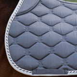 PS of Sweden Jump Signature Saddle Pad #colour_lava-grey