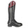 Hy Equestrian Masera Children's Riding Boot #colour_black-oxblood