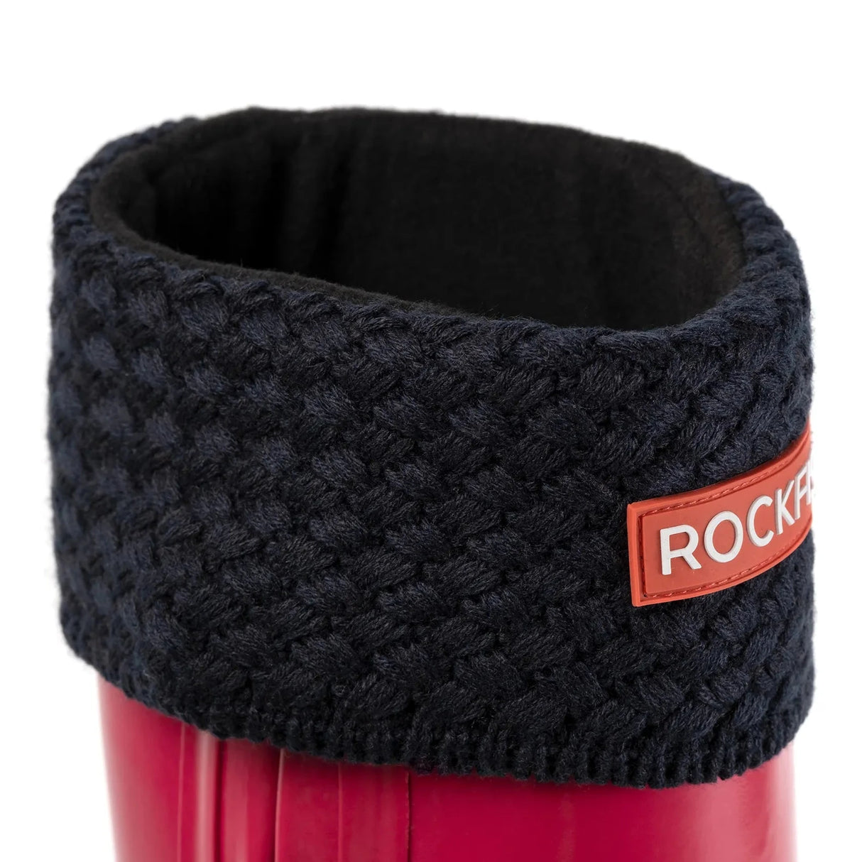 Rockfish Womens Boot Liner #colour_criss-cross-black-navy