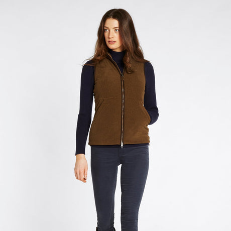 Dubarry Womens Carbury Gilet #colour_walnut