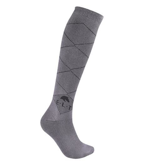 E.L.T Royal Riding Socks #colour_granite-grey