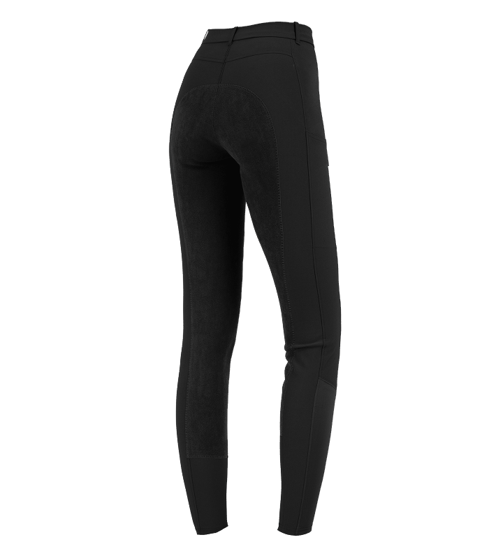 E.L.T Micro Sport Ladies Riding Breeches #colour_black