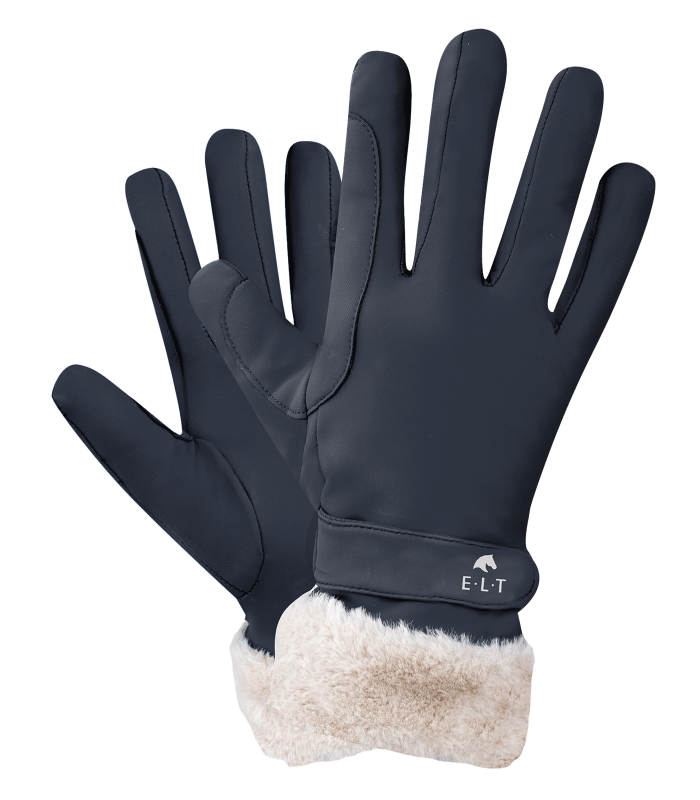 E.L.T St. Moritz Riding Glove #colour_night-blue