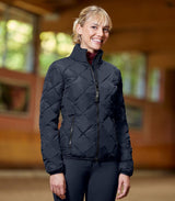 E.L.T Ladies Monza Light Weight Jacket #colour_deep-blue