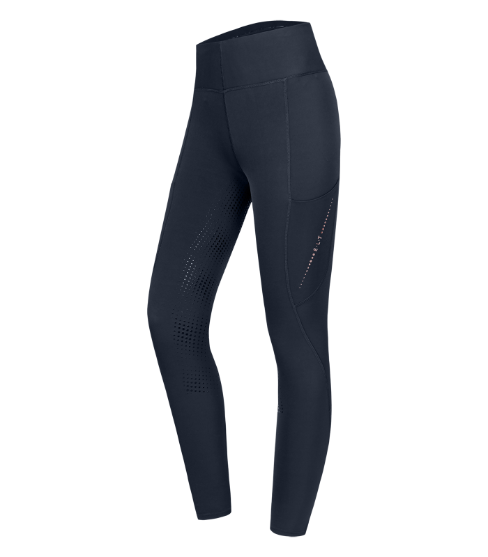 E.L.T Milla Child Thermal Riding Leggings #colour_deep-blue