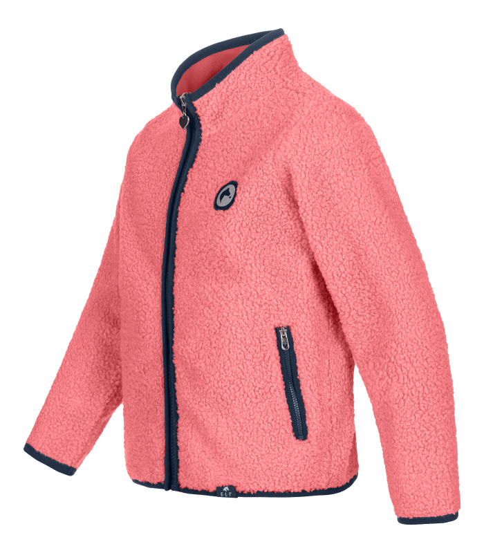 E.L.T Lucky Lana Children's Fleece Jacket #colour_pink-rose