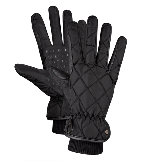 ELT Adult Diamond Winter Riding Glove #colour_black