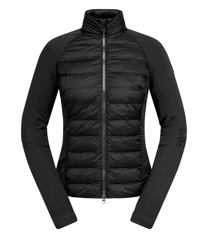 E.L.T Oregon Ladies Hybrid Quilted Jacket #colour_black