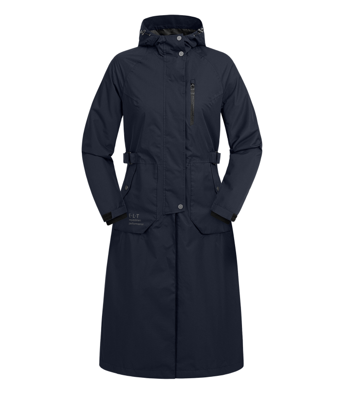 E.L.T Fehmarn Ladies Rain Coat #colour_deep-blue