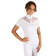 Hy Equestrian Lesley Show Shirt #colour_white