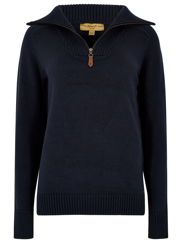 Dubarry Womens Rosmead Sweater #colour_navy