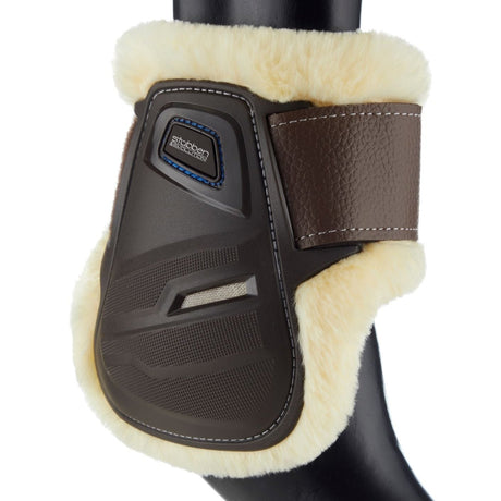 Stubben Hybrid Fleece Fetlock Boots #colour_brown