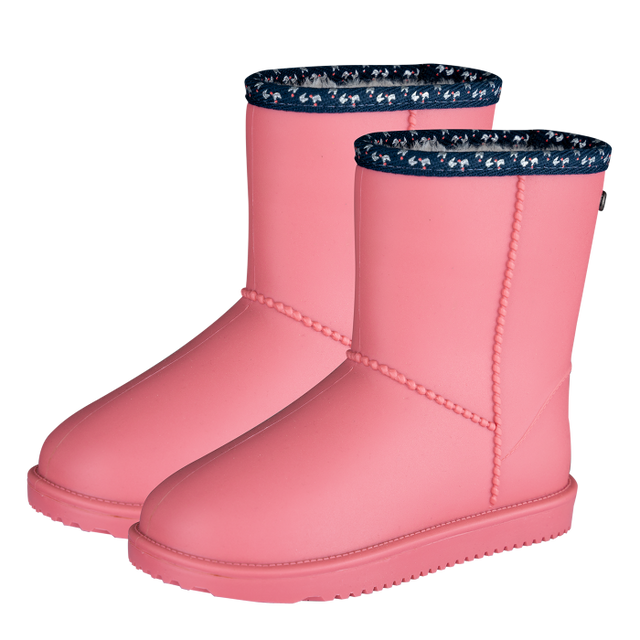 E.L.T Lucky Heart Children's Bootie #colour_pink-red