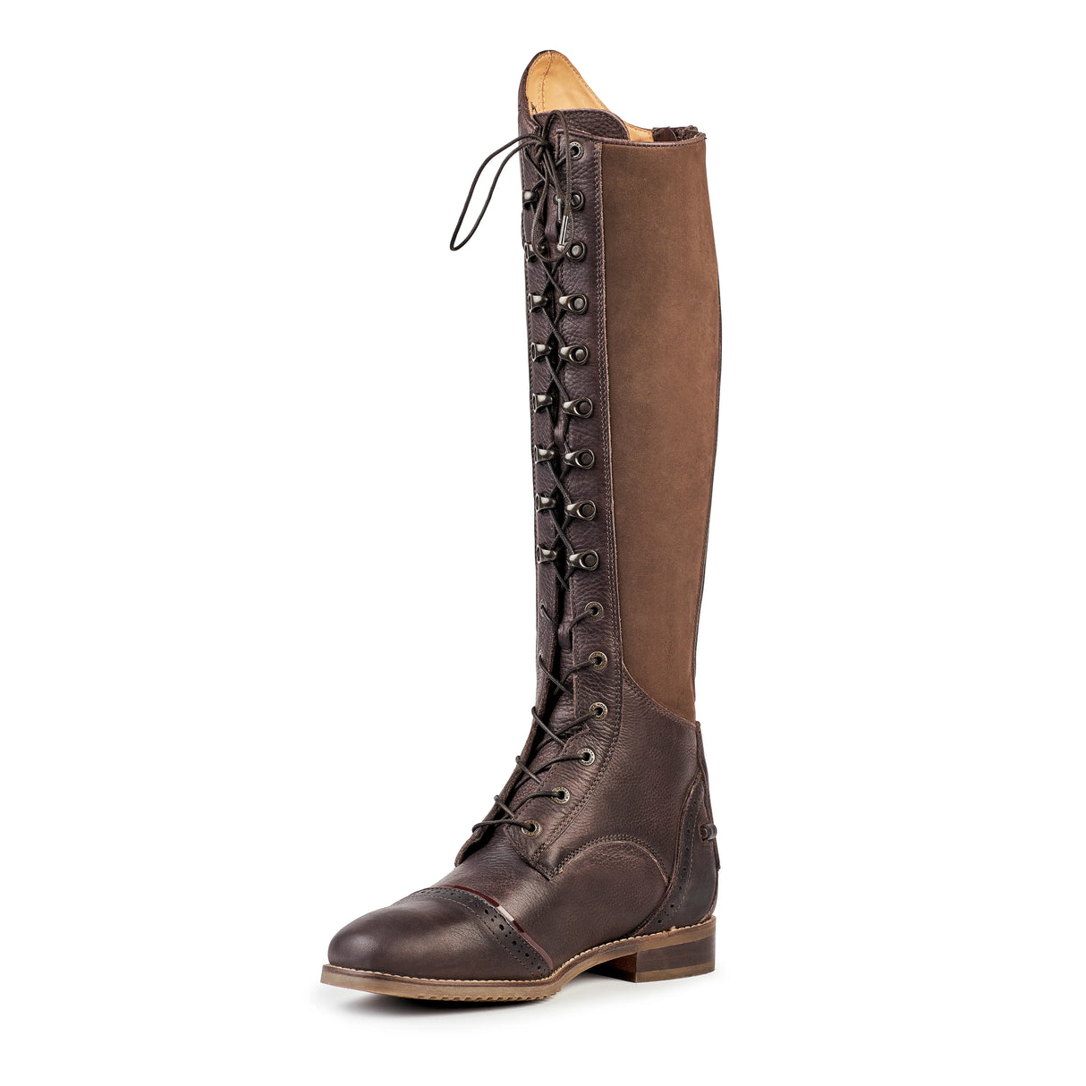 Shires Moretta Maddalena Extra Slim Riding Boots #colour_brown