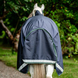 Horseware Ireland Rambo Wug Turnout Heavy 400g #colour_navy-hunter-green-silver