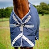 Horseware Ireland Rhino Plus Lite 0g #colour_navy-titanium-grey-classic-blue