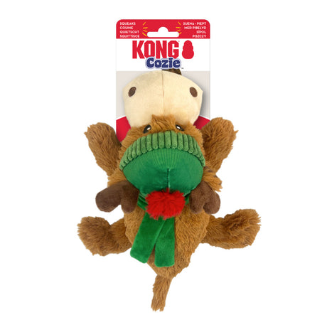 KONG Holiday Cozie Reindeer #colour_green