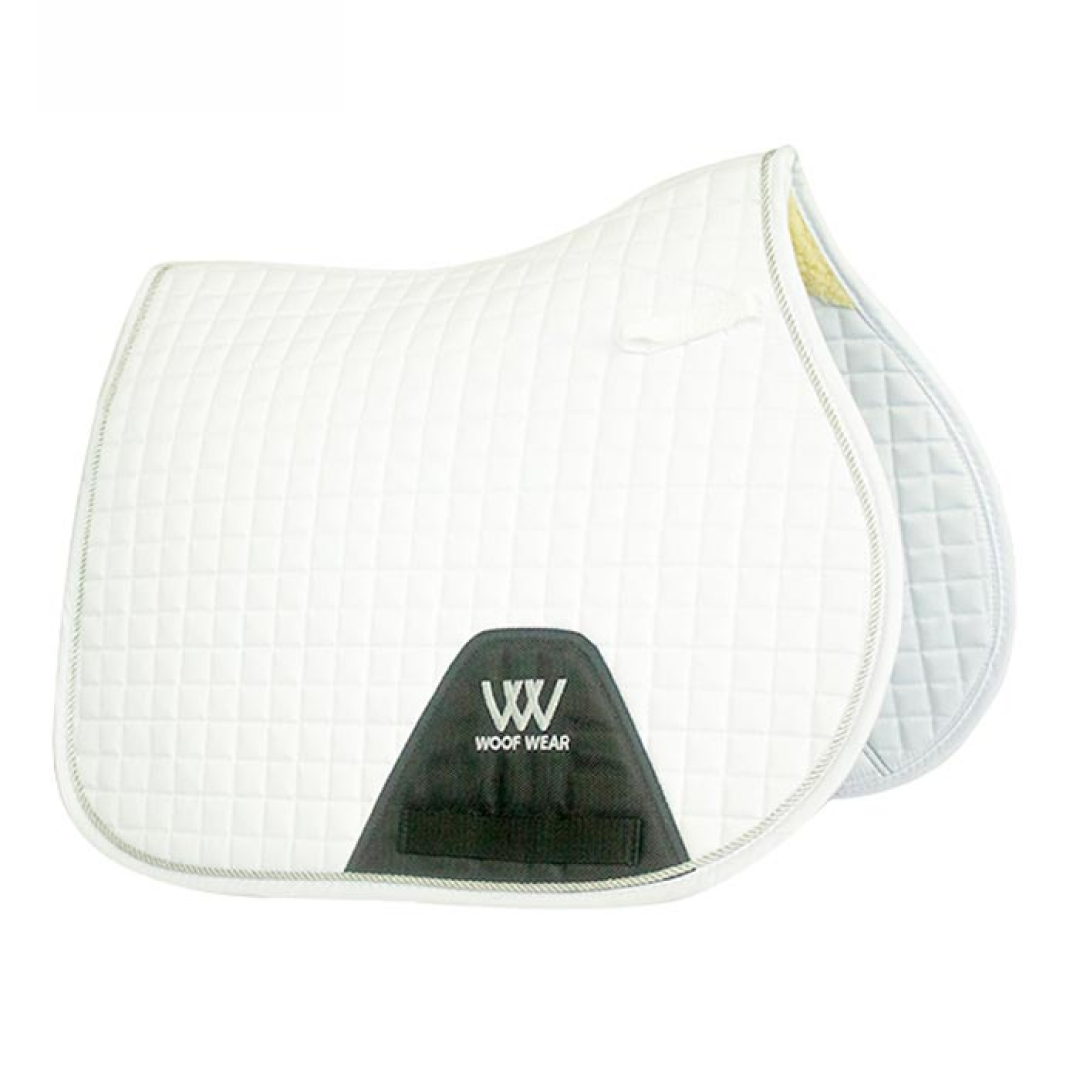 Woof Wear Colour Fusion Pony GP Saddlecloth #colour_white