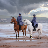 Shires Aubrion Ladies Halcyon Long Waterproof Coat #colour_blue