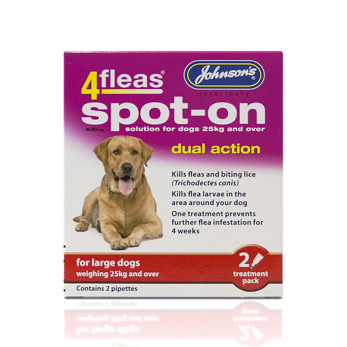 Johnson's Veterinary 4Fleas spot-On For Large Dogs