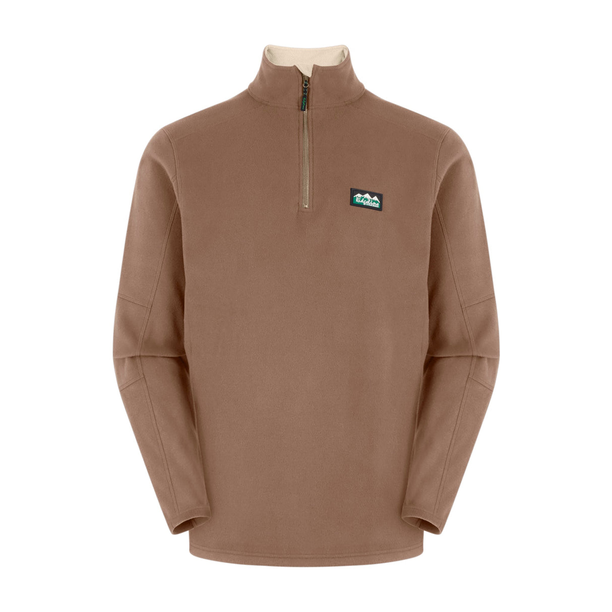 Ridgeline Mens Narvik Fleece #colour_light-bark-bark