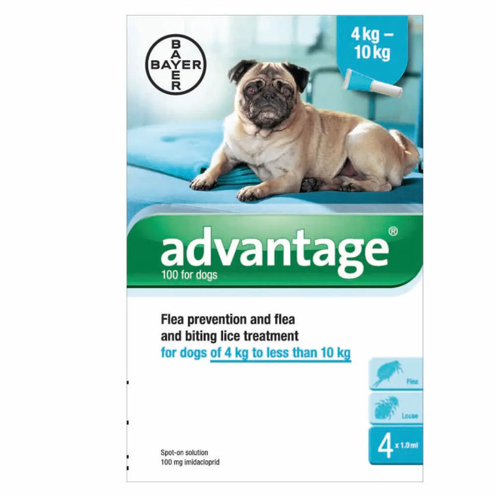 Advantage Spot-On Solution - 100: For Dogs #colour_dogs