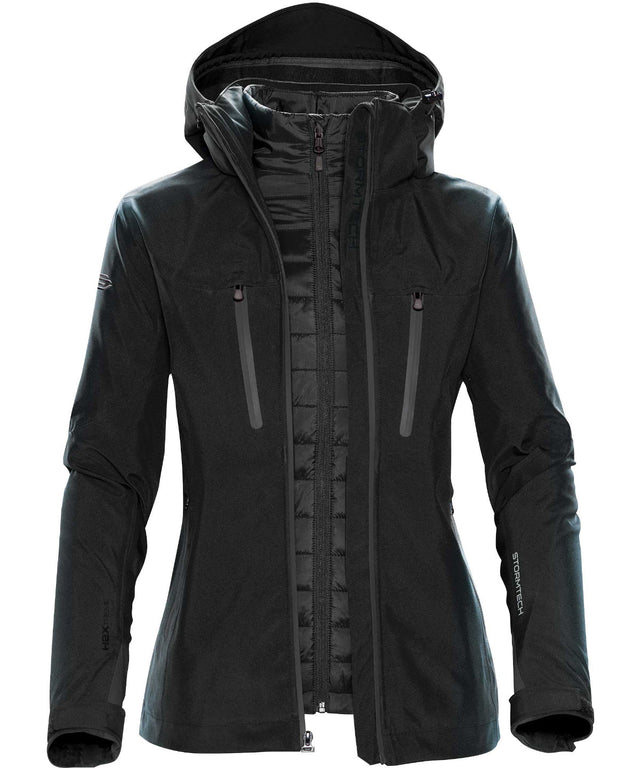 Stormtech Women's Matrix System Jacket #colour_black-carbon