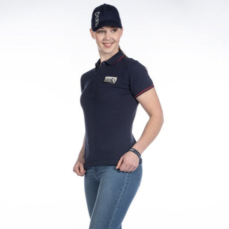 HKM Ladies Polo Shirt -Derby- #colour_dark-blue