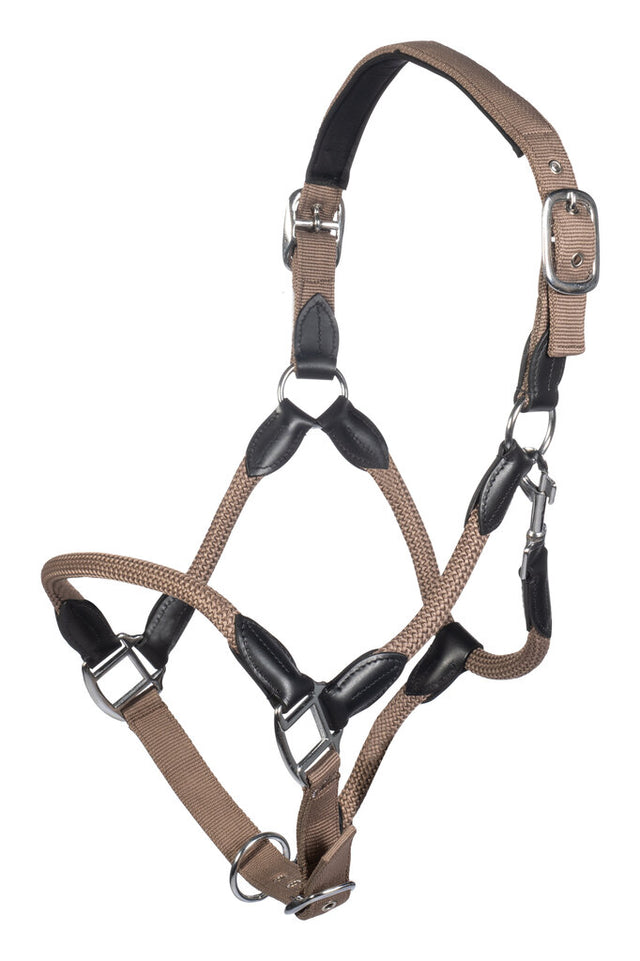 HKM Head Collar -Carlotta- #colour_taupe