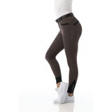 Equitheme Ladies Safir Breeches #colour_brown-black