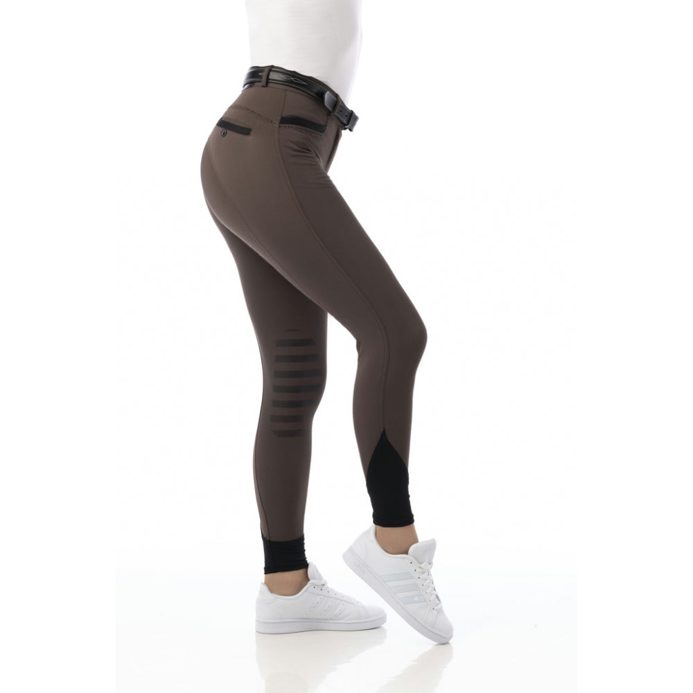 Equitheme Ladies Safir Breeches #colour_brown-black