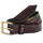 Tredstep Ireland Stretch Belt #colour_havana_hunter-green