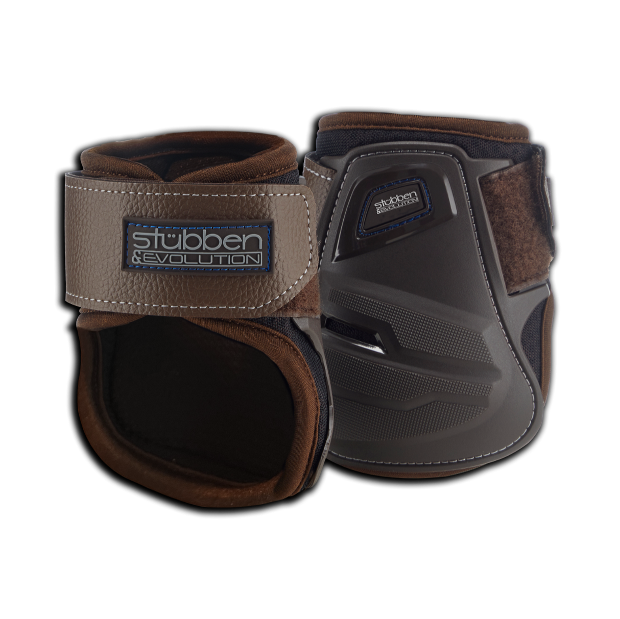 Stubben Hybrid Fetlock Boots #colour_brown