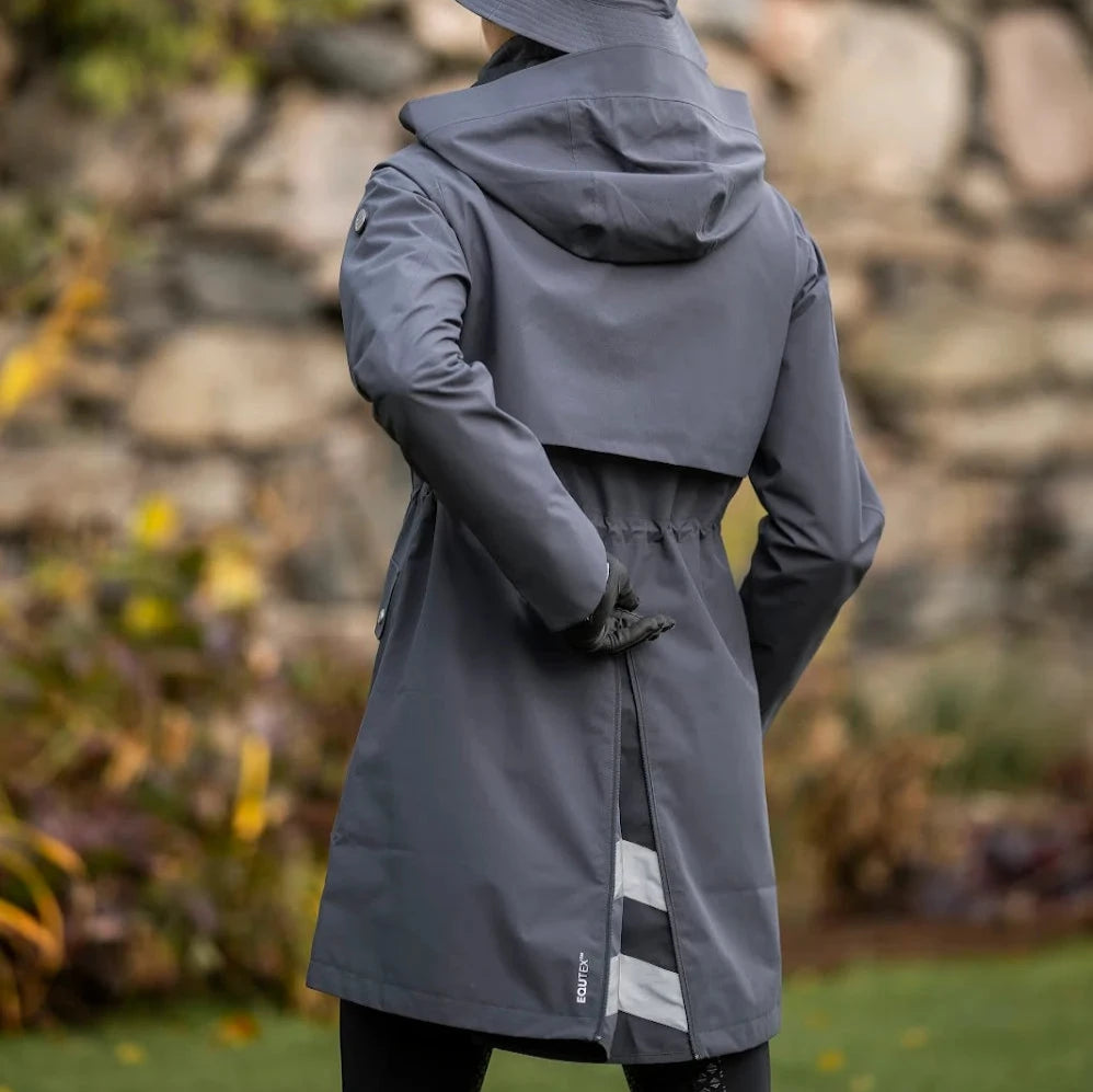 Stierna Cloud Rain Parka #colour_ebony