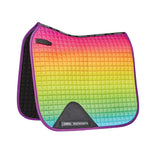 Weatherbeeta Prime Ombre Dressage Saddle Pad #colour_rainbow-lust