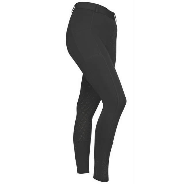 Shires Aubrion Albany Ladies Riding Tights #colour_black