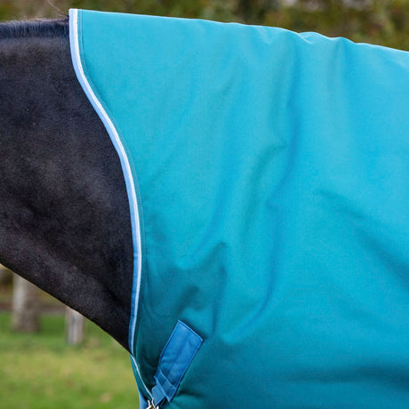 Horseware Ireland Amigo Bravo 12 Wug 250g Medium Turnout Rug #colour_storm-green-turquoise-aqua