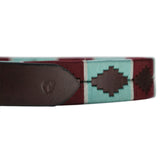 Hy Equestrian Synergy Polo Belt #colour_aqua-fig