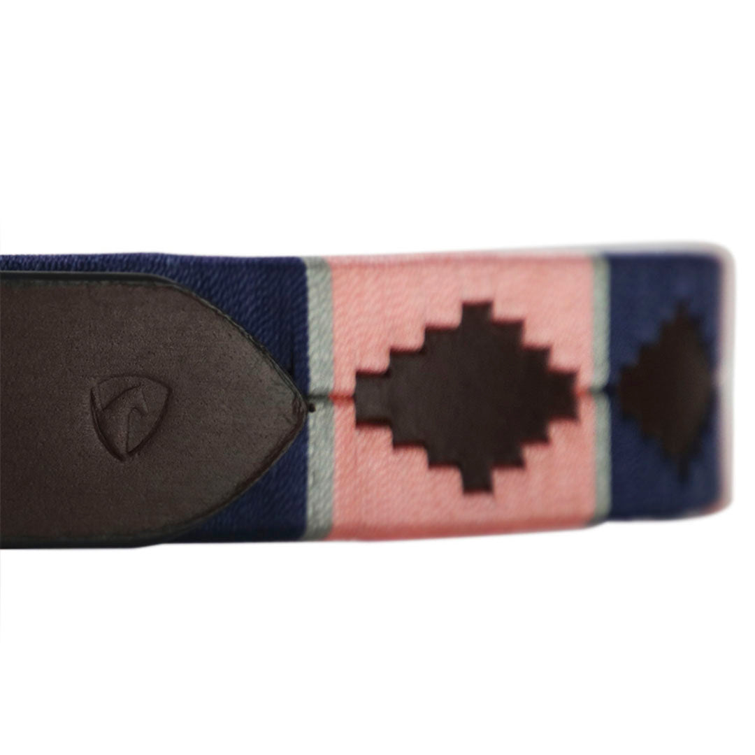 Hy Equestrian Synergy Polo Belt #colour_navy-rose