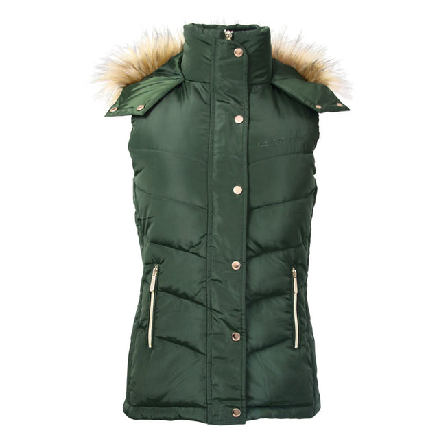 Coldstream Leitholm Quilted Gilet #colour_fern-green