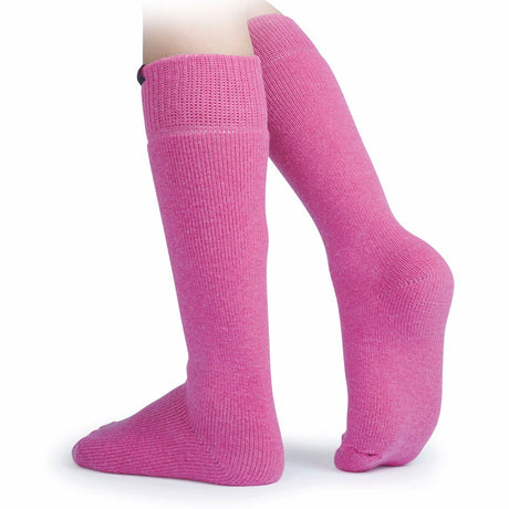 Shires Aubrion Colliers Boot Socks #colour_pink
