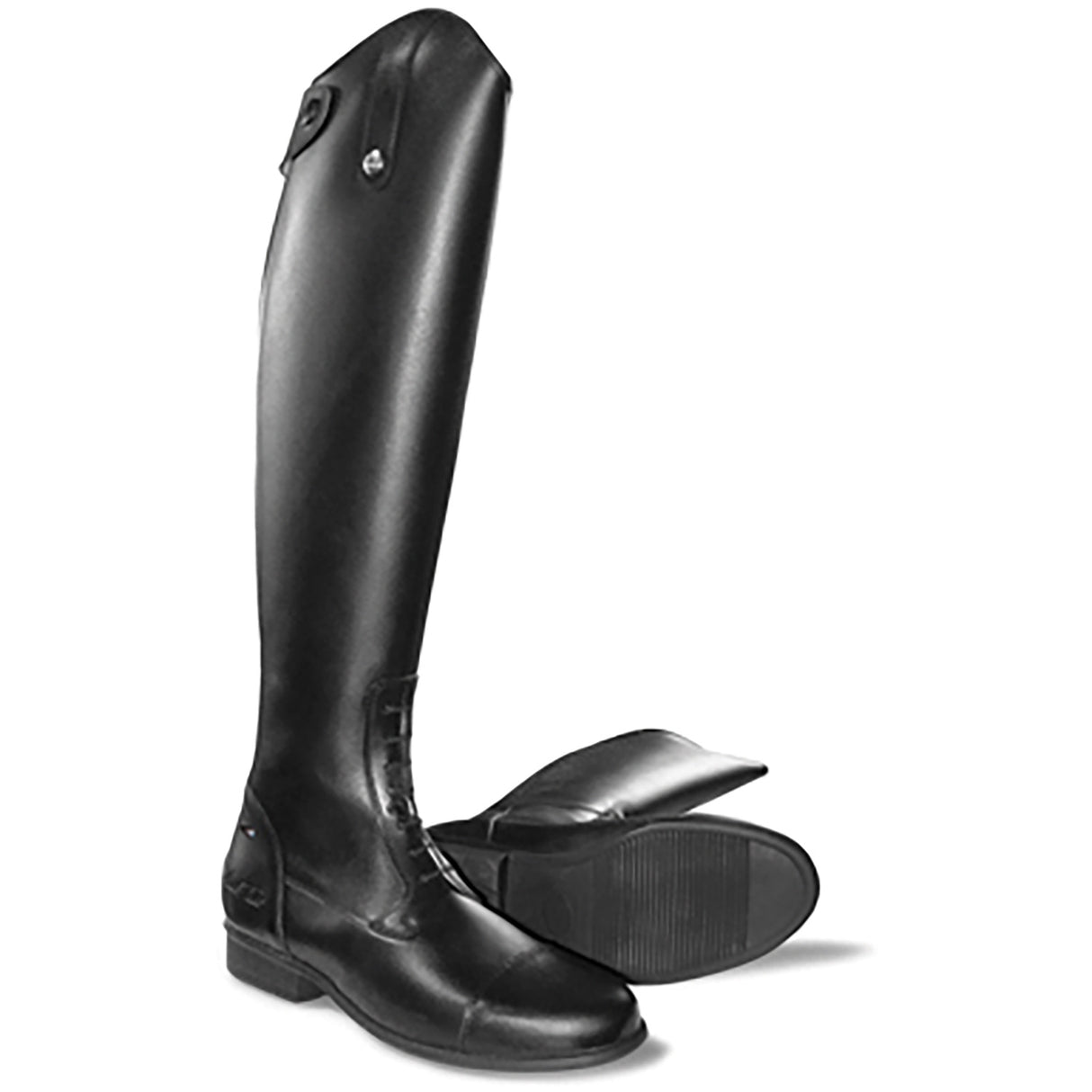 Mark Todd Short Leather Field Boots #colour_black