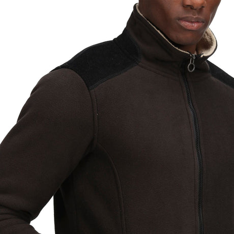 Regatta Professional Faversham Full Zip Fleece #colour_black