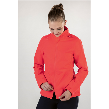 HKM Rainy Day Rain Jacket #colour_neon-coral