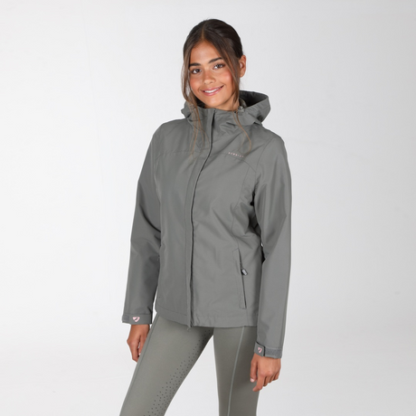 Shires Aubrion Ladies Cloudburst Raincoat #colour_olive