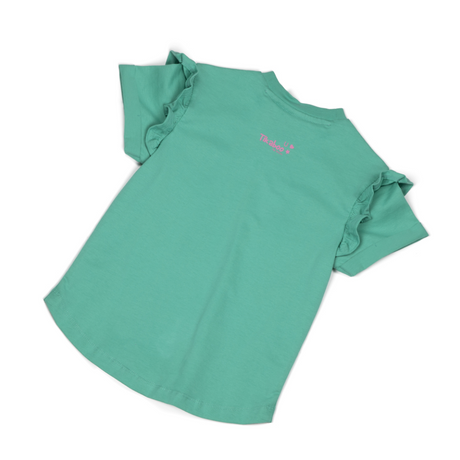 Shires Tikaboo Children's Frill T-Shirt #colour_aqua