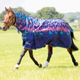 Shires Highlander Original 200g Turnout Combo Rug #colour_navy-forest