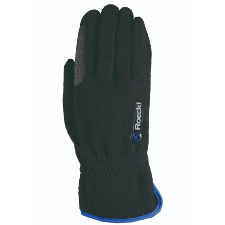 Roeckl Kairi Riding Gloves #colour_black-blue